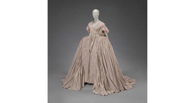 Lush formal ruffled gown