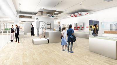 Joanne Posner-Mayer Mezzanine Gallery, rendering courtesy of OMA New York.