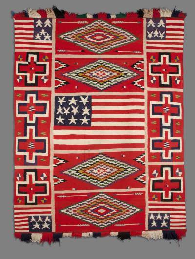 Eyedazzler Blanket Rug Denver Art Museum