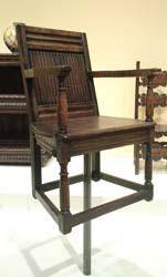 Jacobean armchair made in England