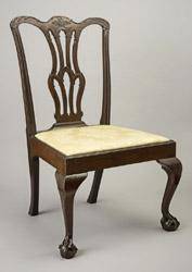 Side chair made in Boston