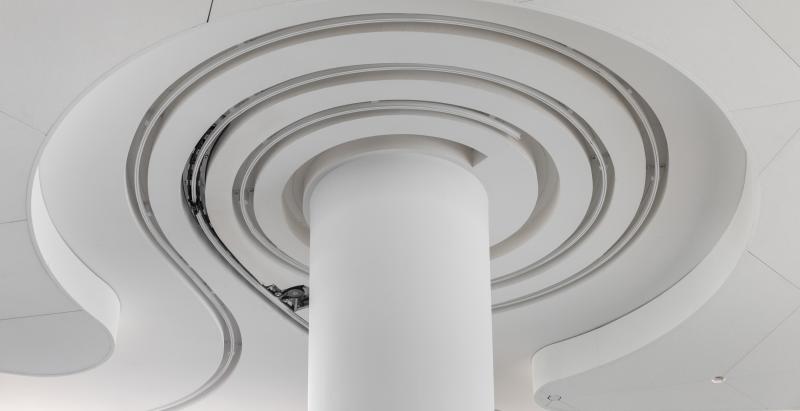 Martin Building ceiling pattern
