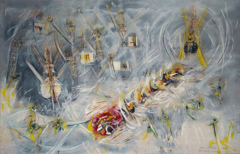 Chilean abstract painting