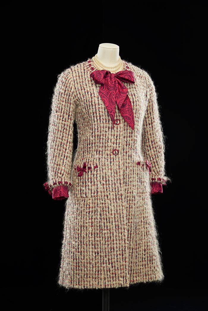 Tweed suit coat and dress