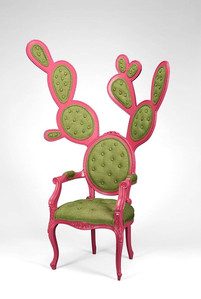 Prickly Pair Chair, Gentleman Style