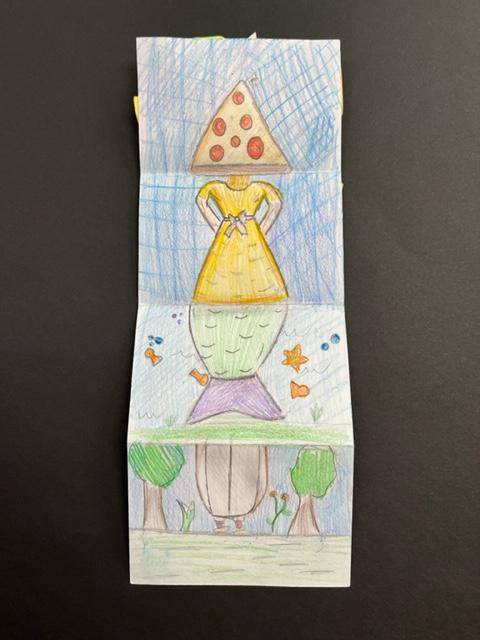 Artwork by Paola, a 5th grader