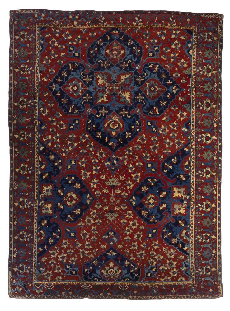 Turkisk wool patterned rug