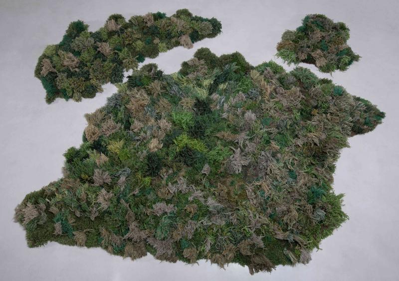 Patch of mossy grass artwork