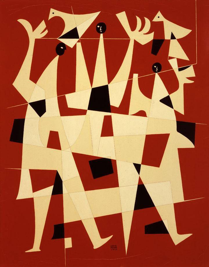 Carlos Mérida, Festival of the Birds, 1959