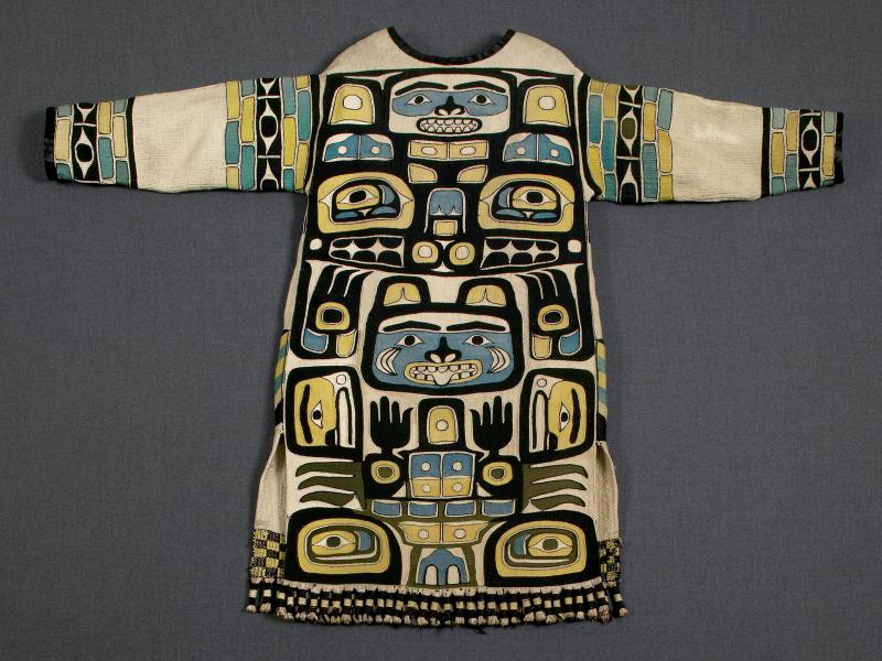 Attributed to Cora Benson, Deinkul.at (Tlingit), Chilkat shirt
