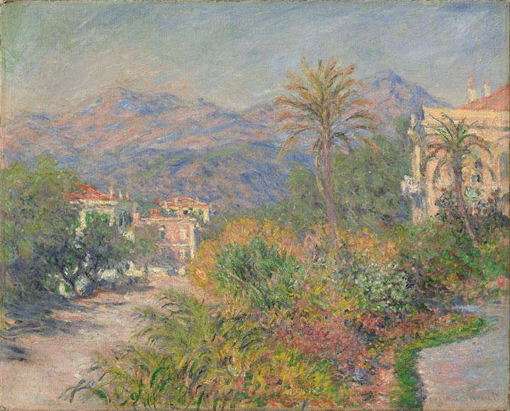 Claude Monet, The Strada Romana at Bordighera, 1884