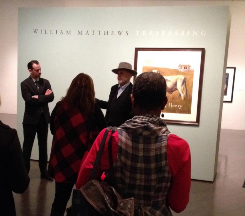 Artist William Matthews Leads Tour of Exhibition Denver
