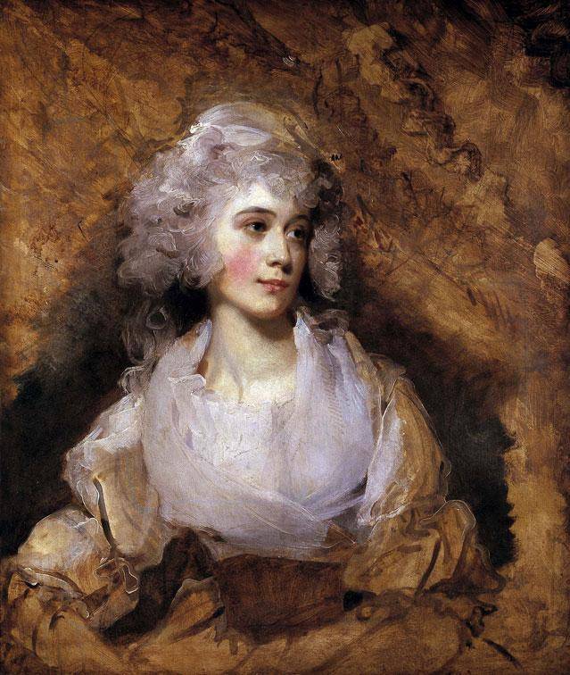 Sir Thomas Lawrence, PRA, Portrait of a Lady, ca. early 1790s. Oil on paper mounted on canvas