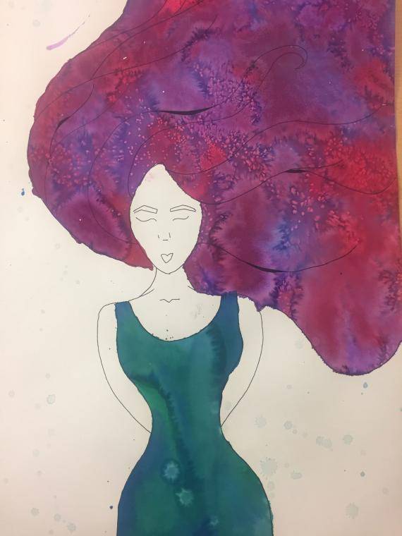 She Contains the Universe by Nevaeh Fields age 12